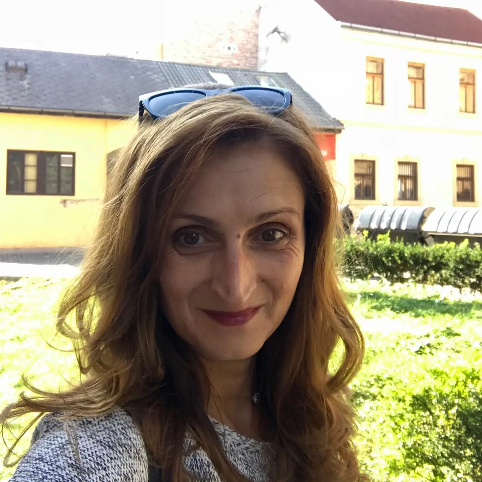 Herečka Lucia Vráblicová