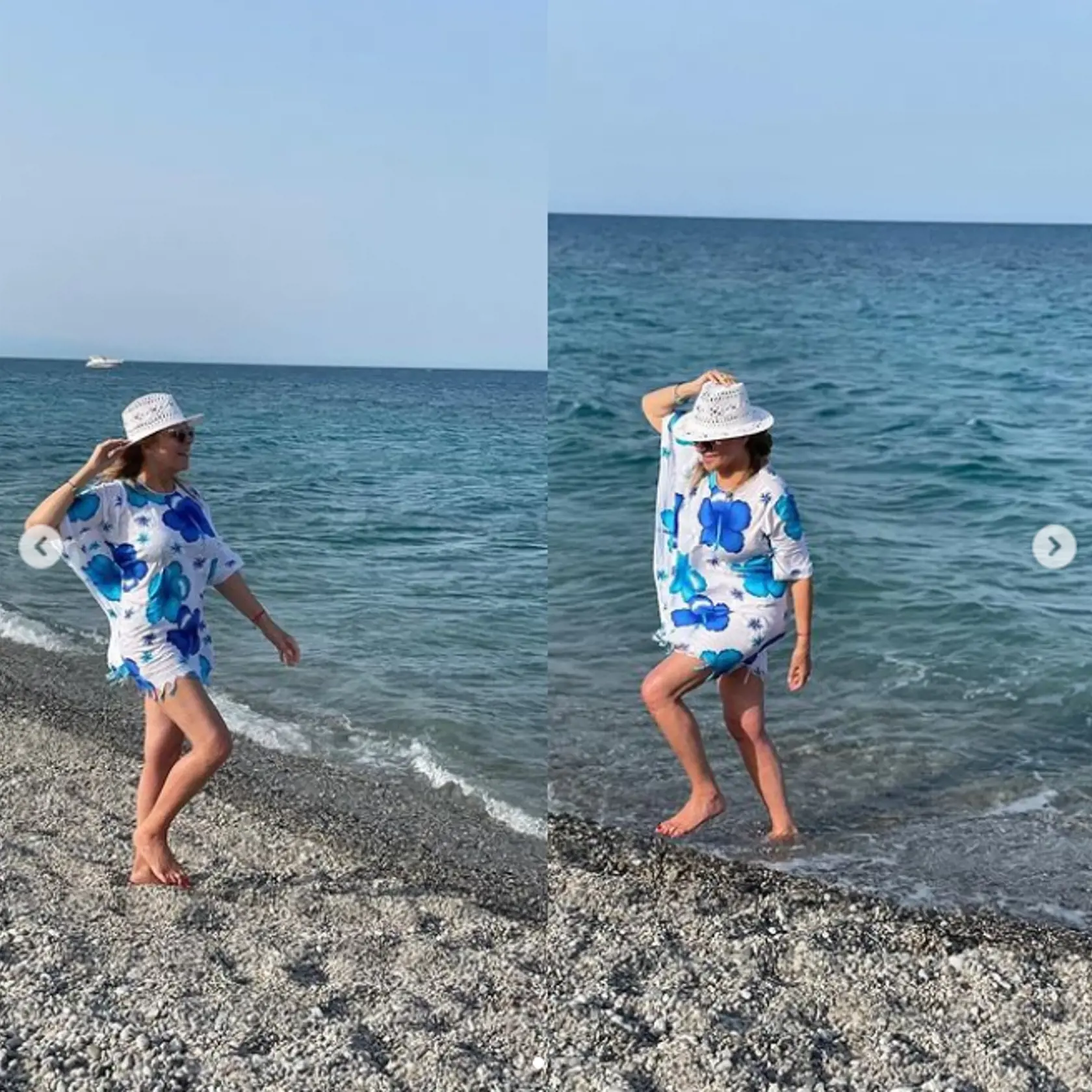 Dagmar Havlová neváha ukázať aj fotografie z pláže. Veď sa nemá za čo hanbiť!