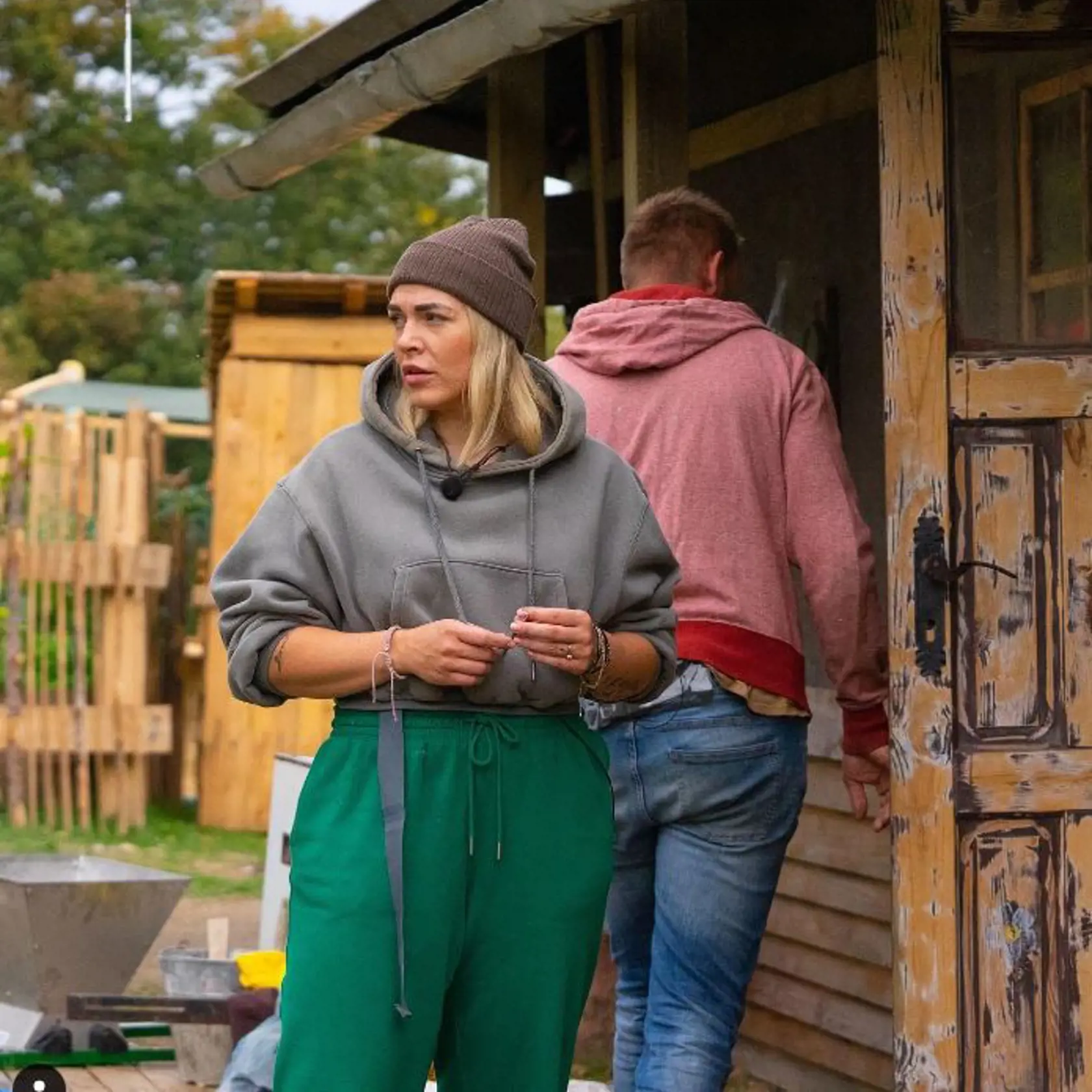 Dagmar počas Farmy dosť pribrala.