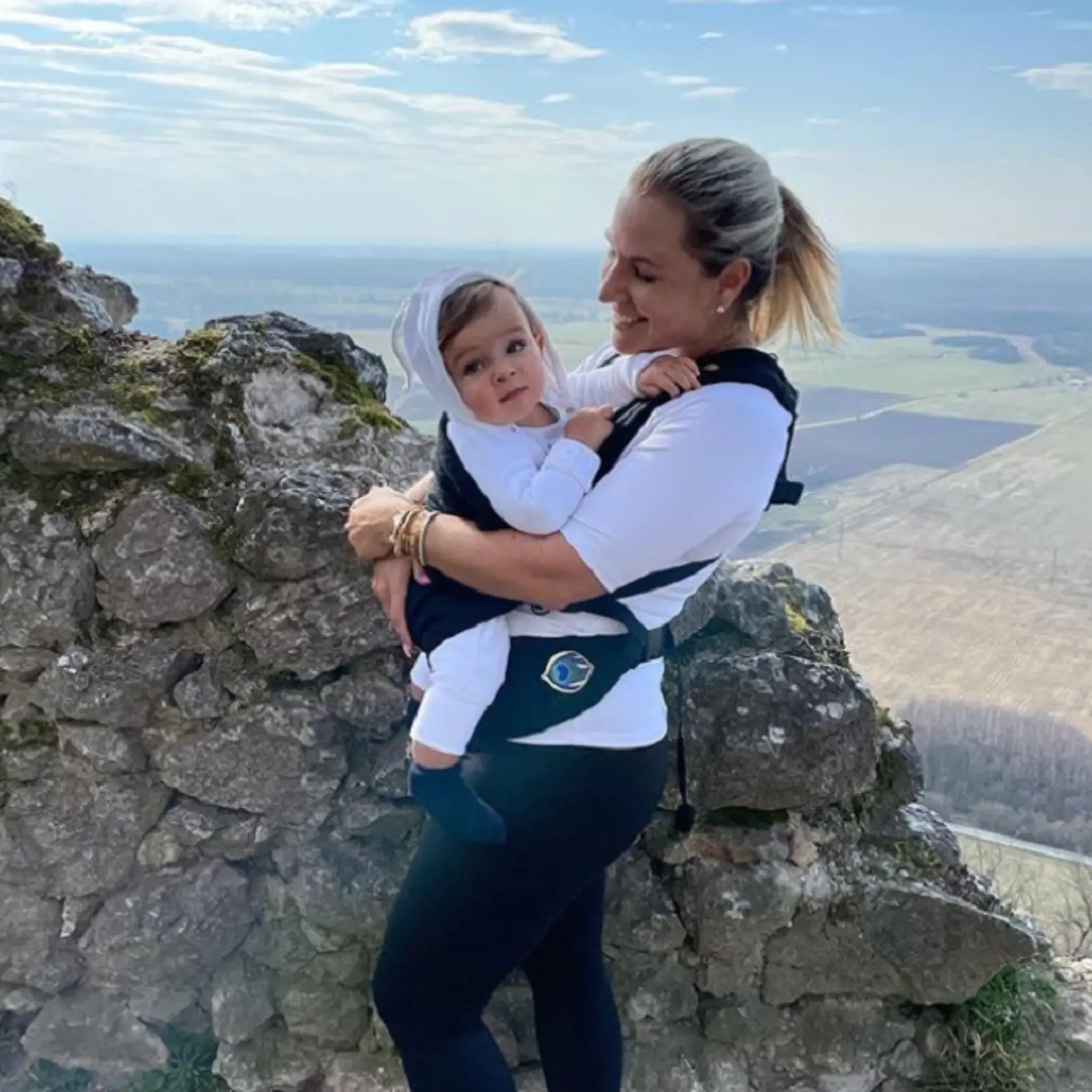 Dominika so synčekom Jakubkom.