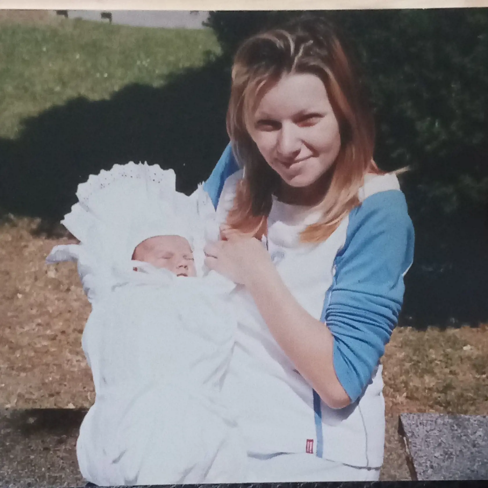 Pani Dáška ako čerstvá mamička.