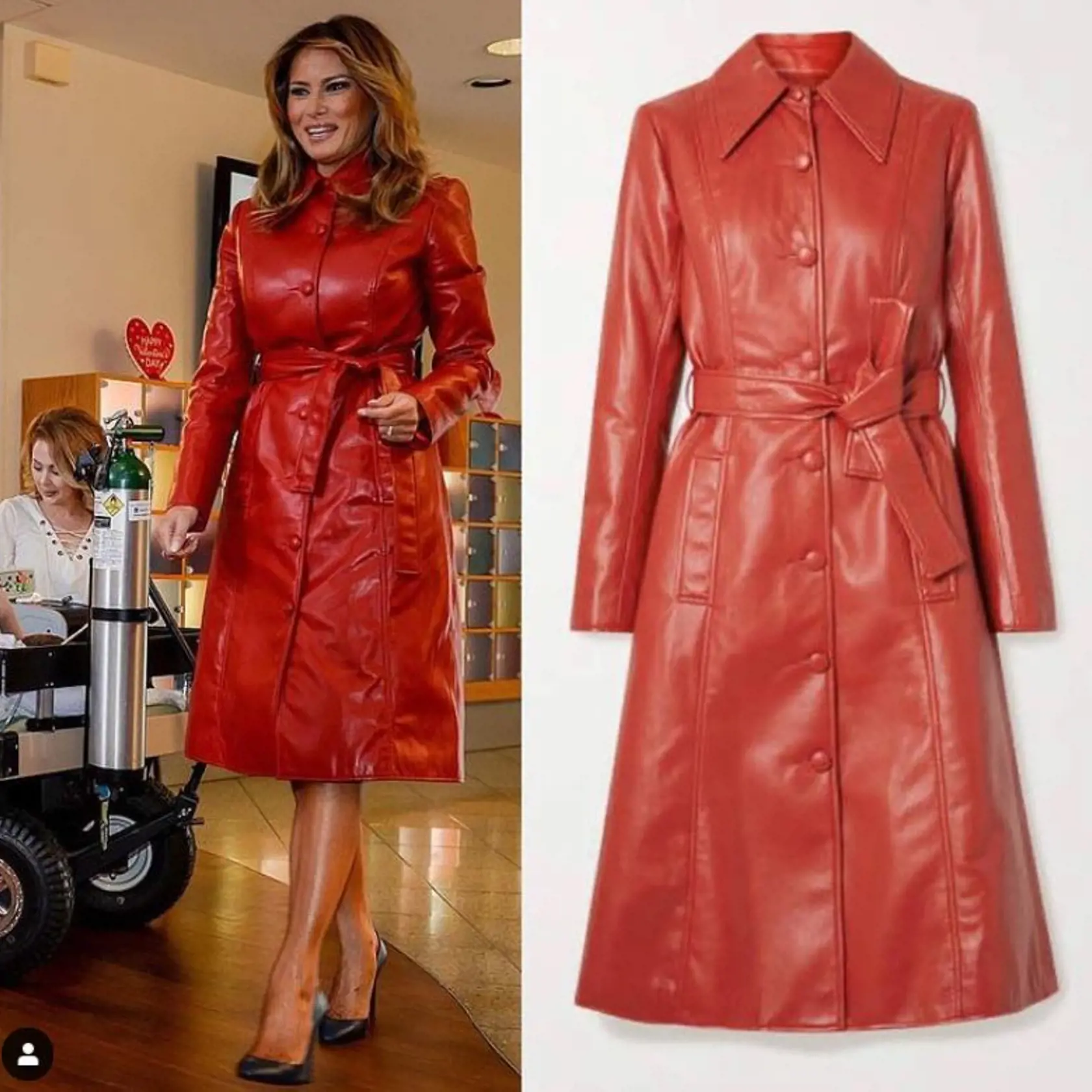 Melania Trump je kráľovná zimných kabátov.