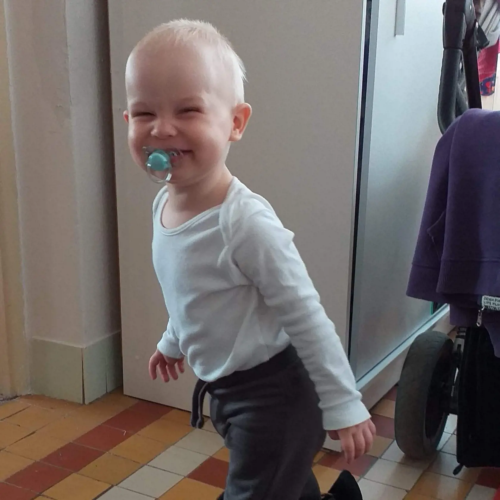 Zachránený Majko (2), syn nebohého Mariána Neupauera.