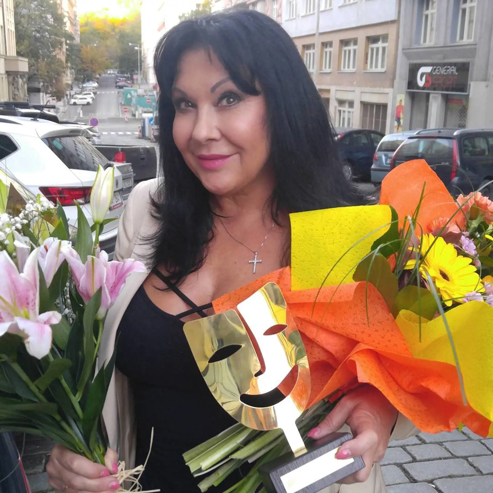Herečka Dagmar Patrasová