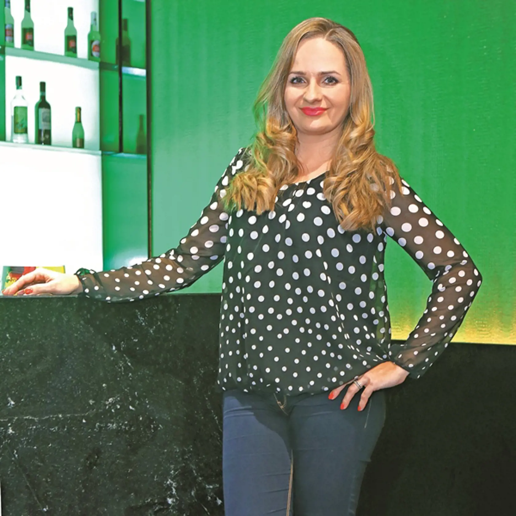 Herečka Zuzana Šebová