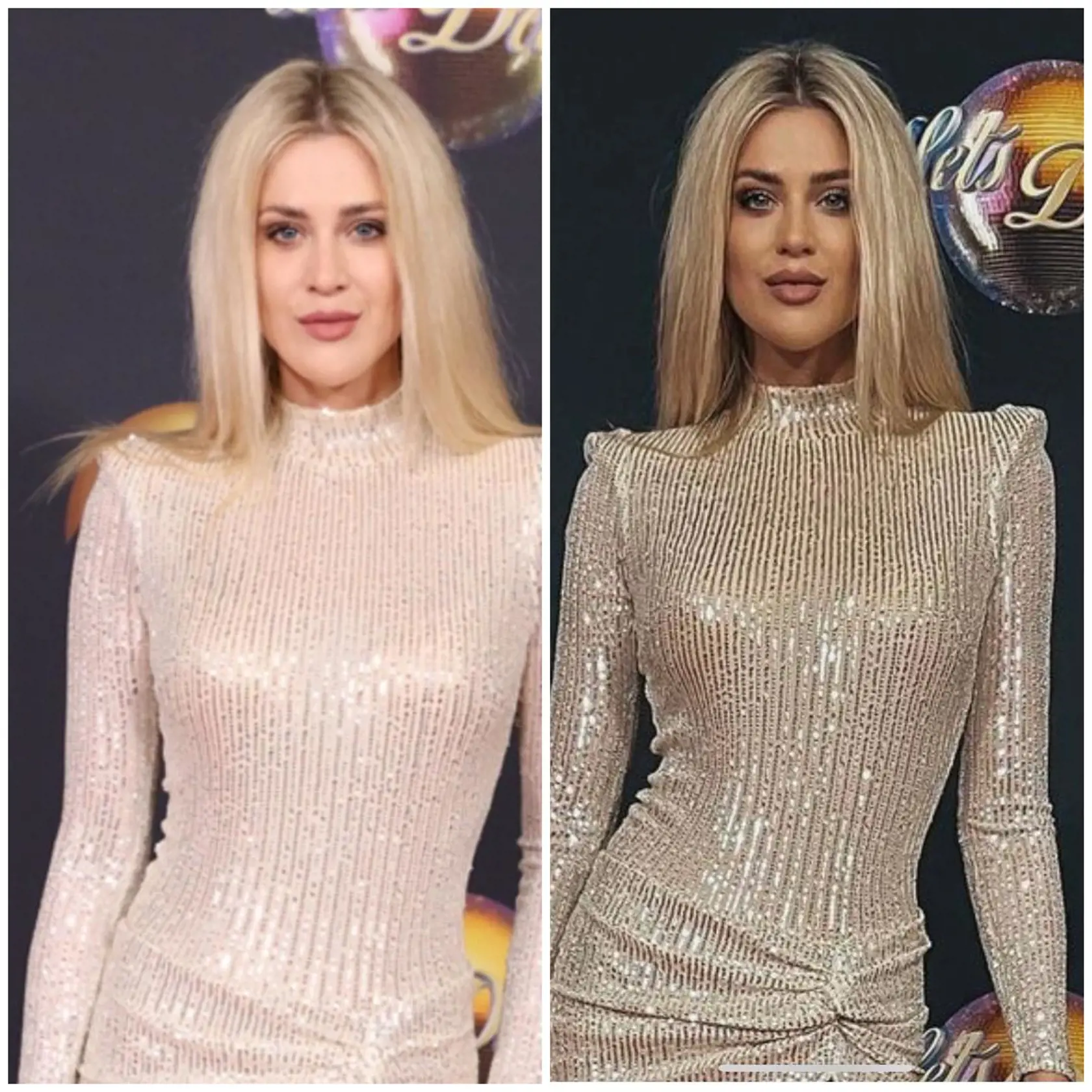 Mária nechýbala tento víkend na obľúbenej tanečnou šou. Škoda len, že oficiálna fotka z červeného koberca sa nepodobá na tú, torú uverejnila na svojom profile.