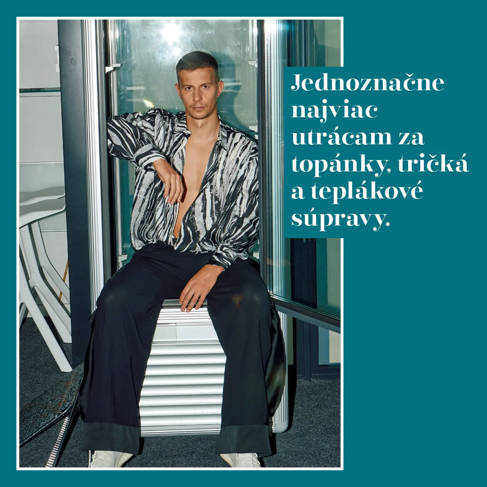 Futbalista Ľubomír Šatka najradšej utráca za topánky.