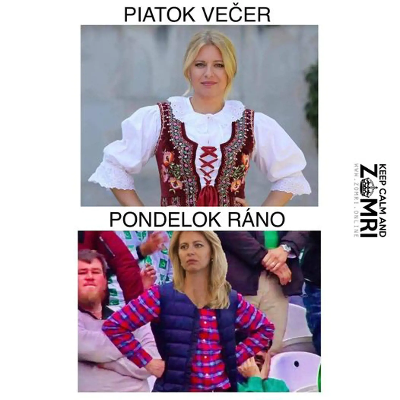 Kroj prezidentky Zuzany Čaputovej sa zapíše do histórie slovenských politických memov