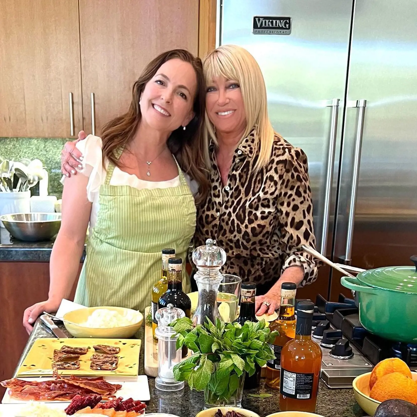 Suzanne Somers s nevestou Caroline