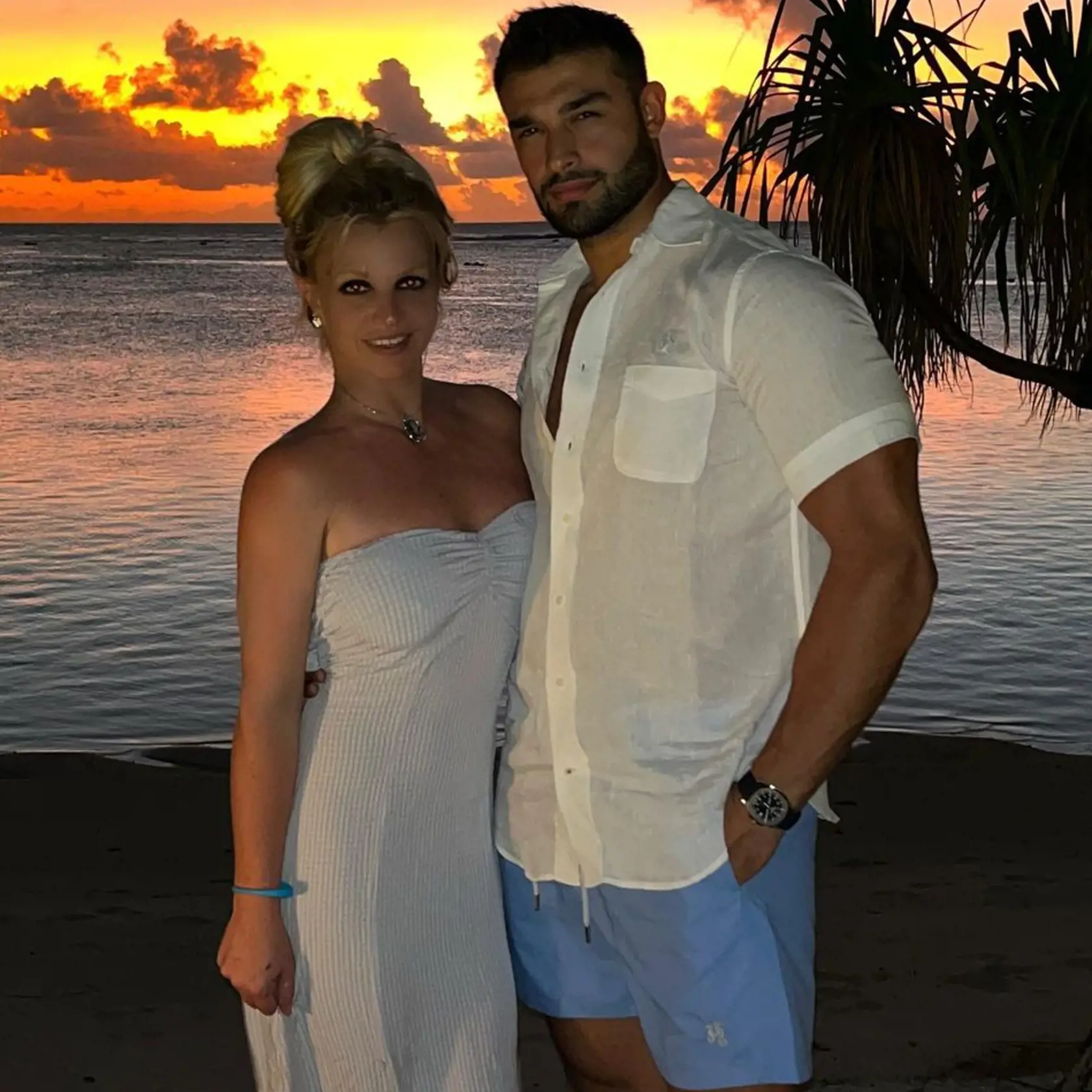 Britney Spears a Sam Asghari