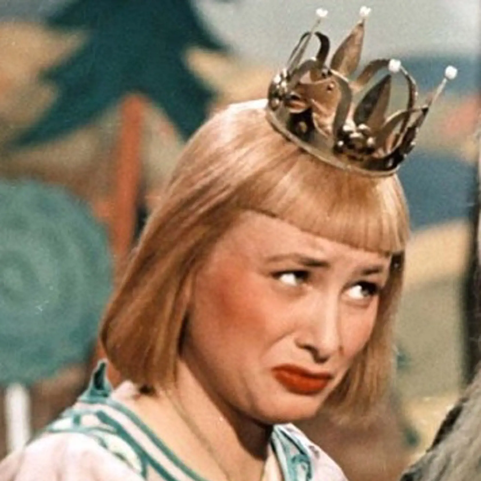Herečka Alena Vránová ako predstaviteľka princezny Dišperandy.