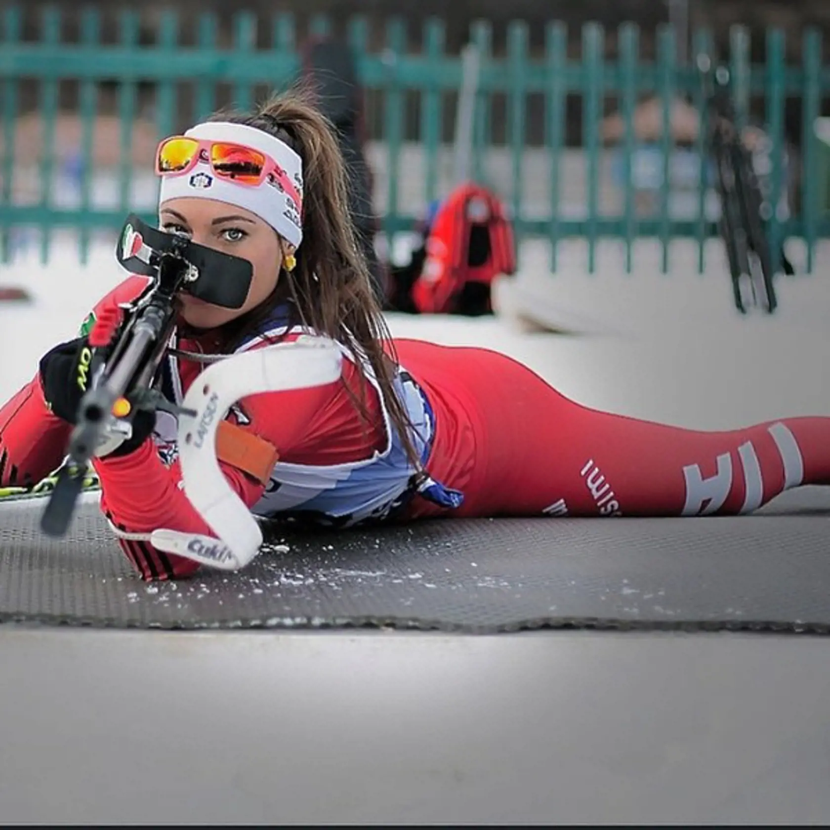 V biatlone ťaží aj z presnej streľby.