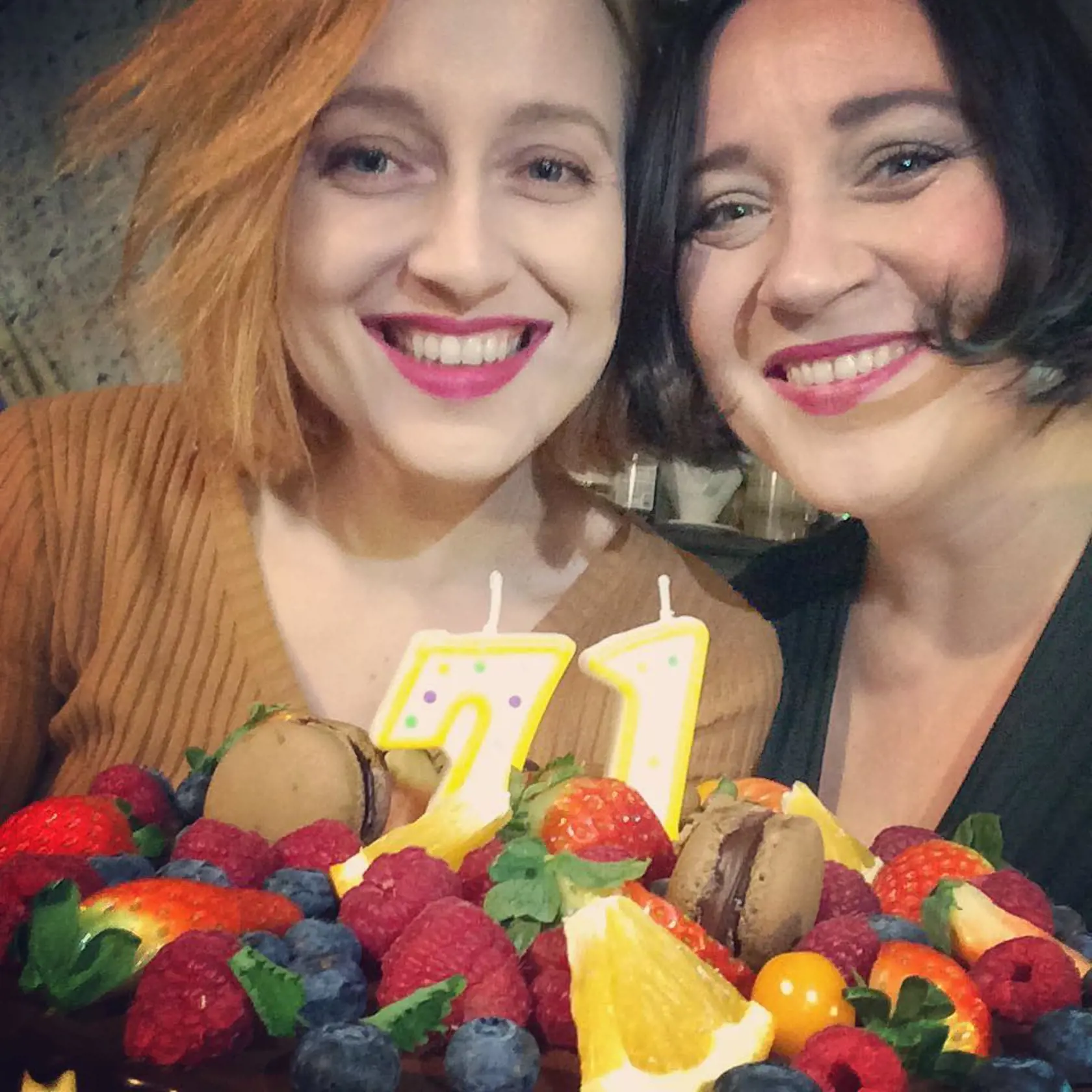 Katka Koščová so sestrou na fotke z februára 2019