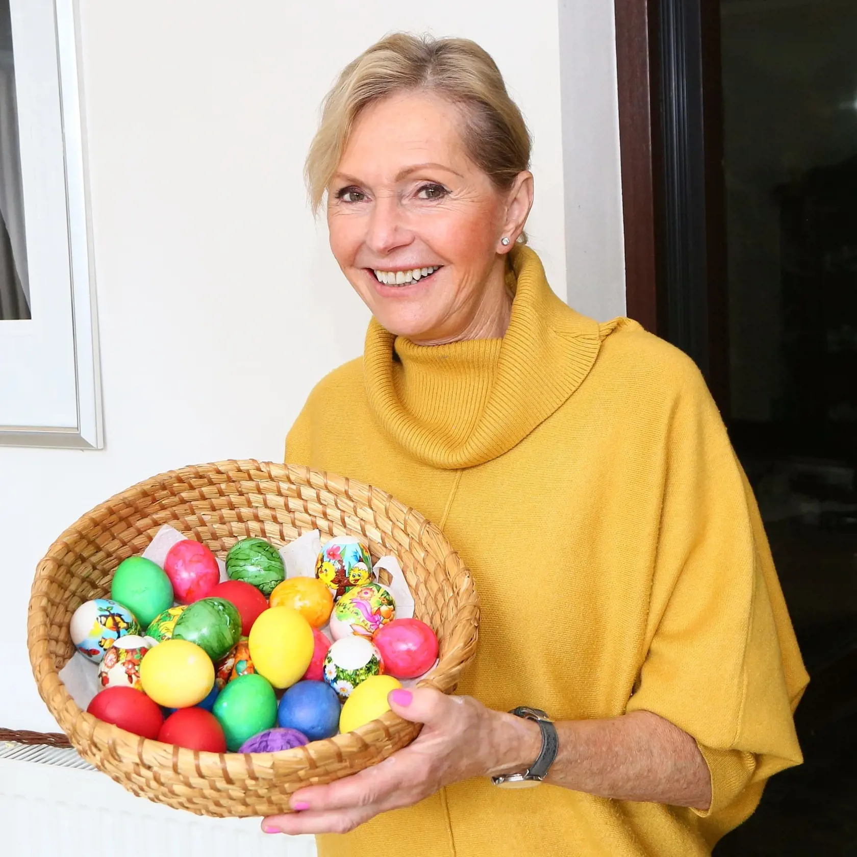 Helena Vondráčková tento rok dosiahla rekord: namaľovala 72 vajíčok!