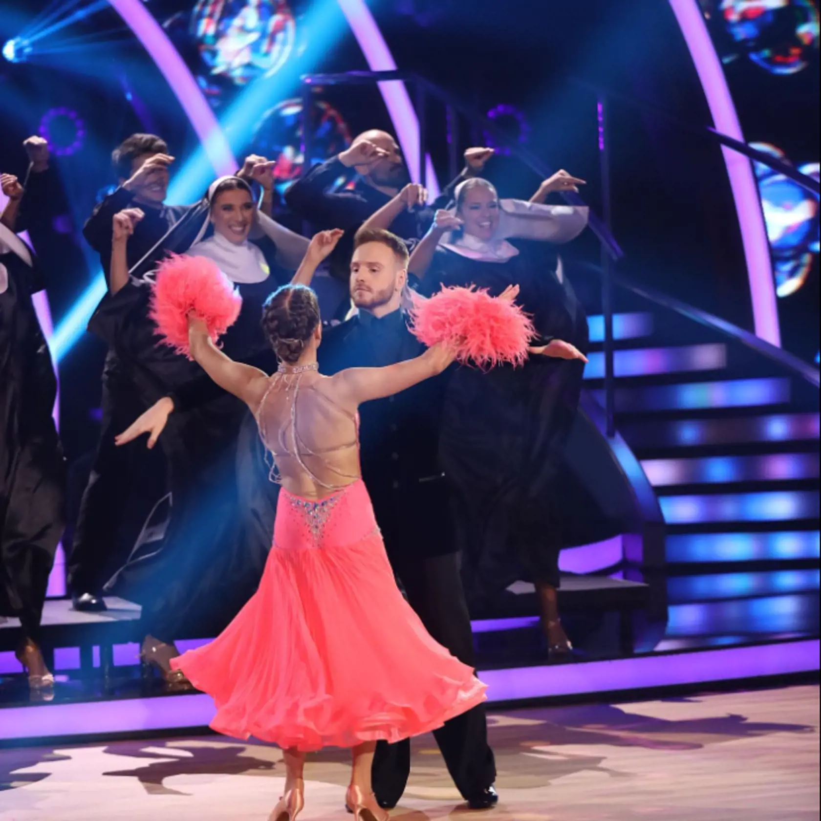 Jana Kovalčíková tancovala v 6. kole quickstep.