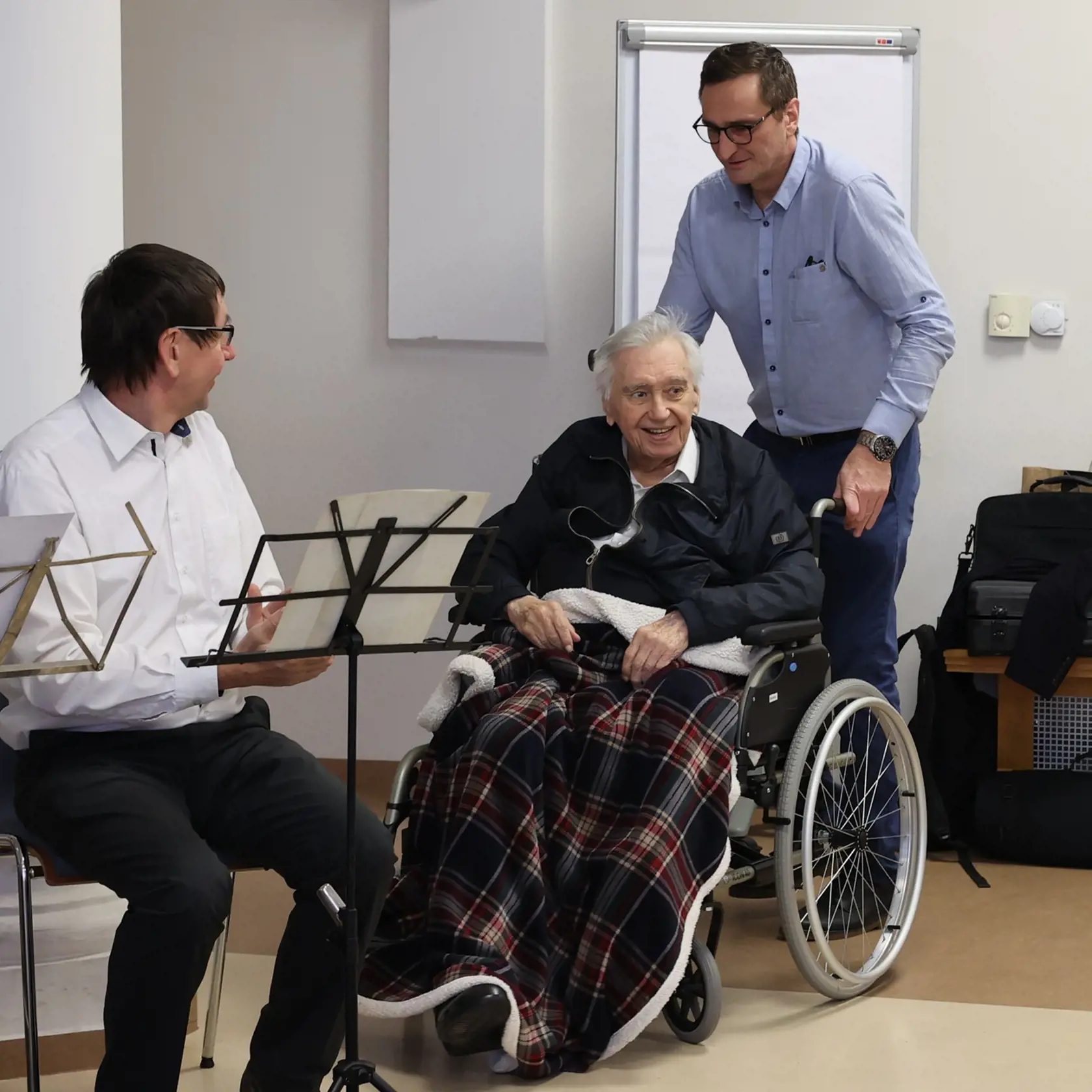 Posledné fotografie Josefa na verejnosti.