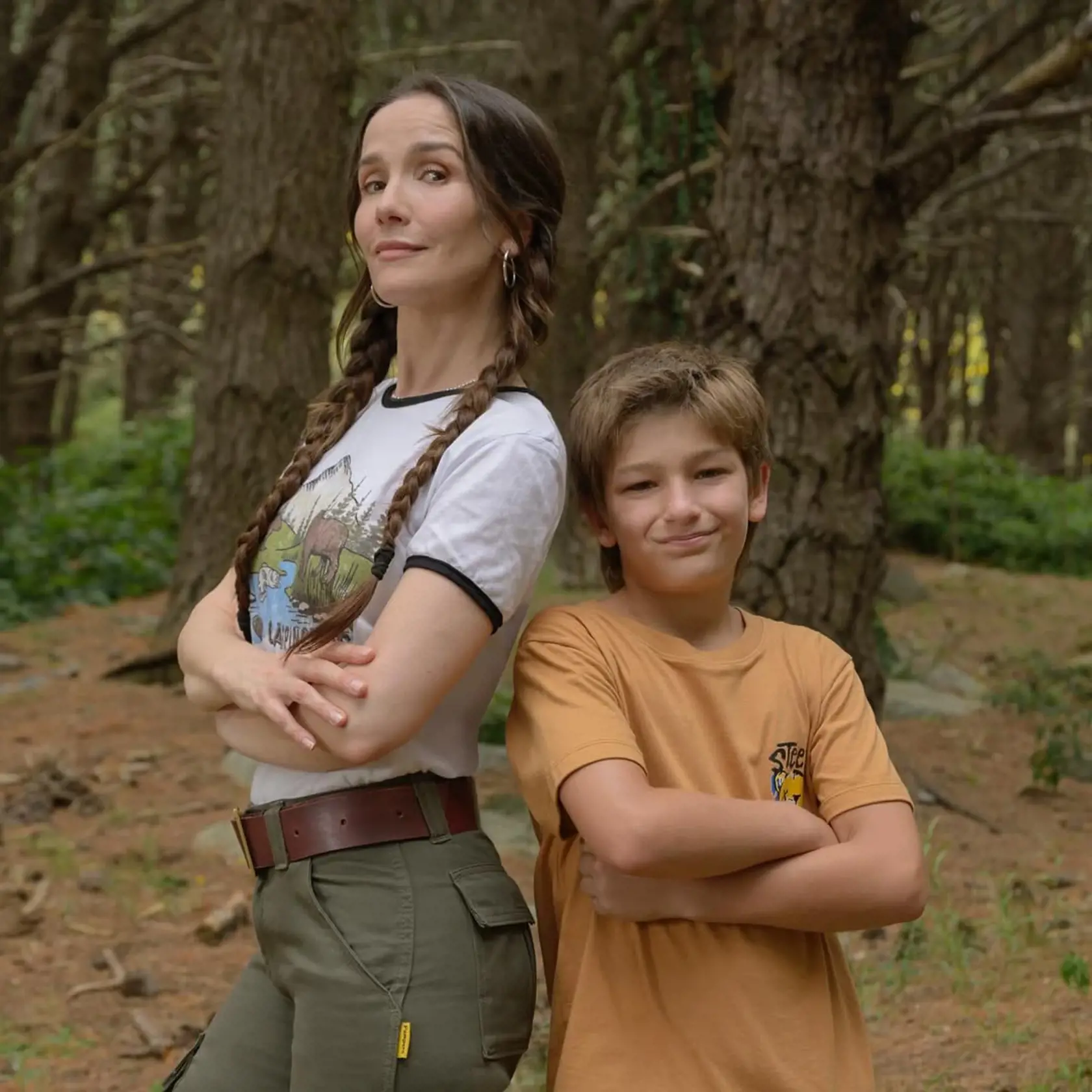 Natalia Oreiro so svojím filmovým synom. Záber z filmu Tábor s mamou.