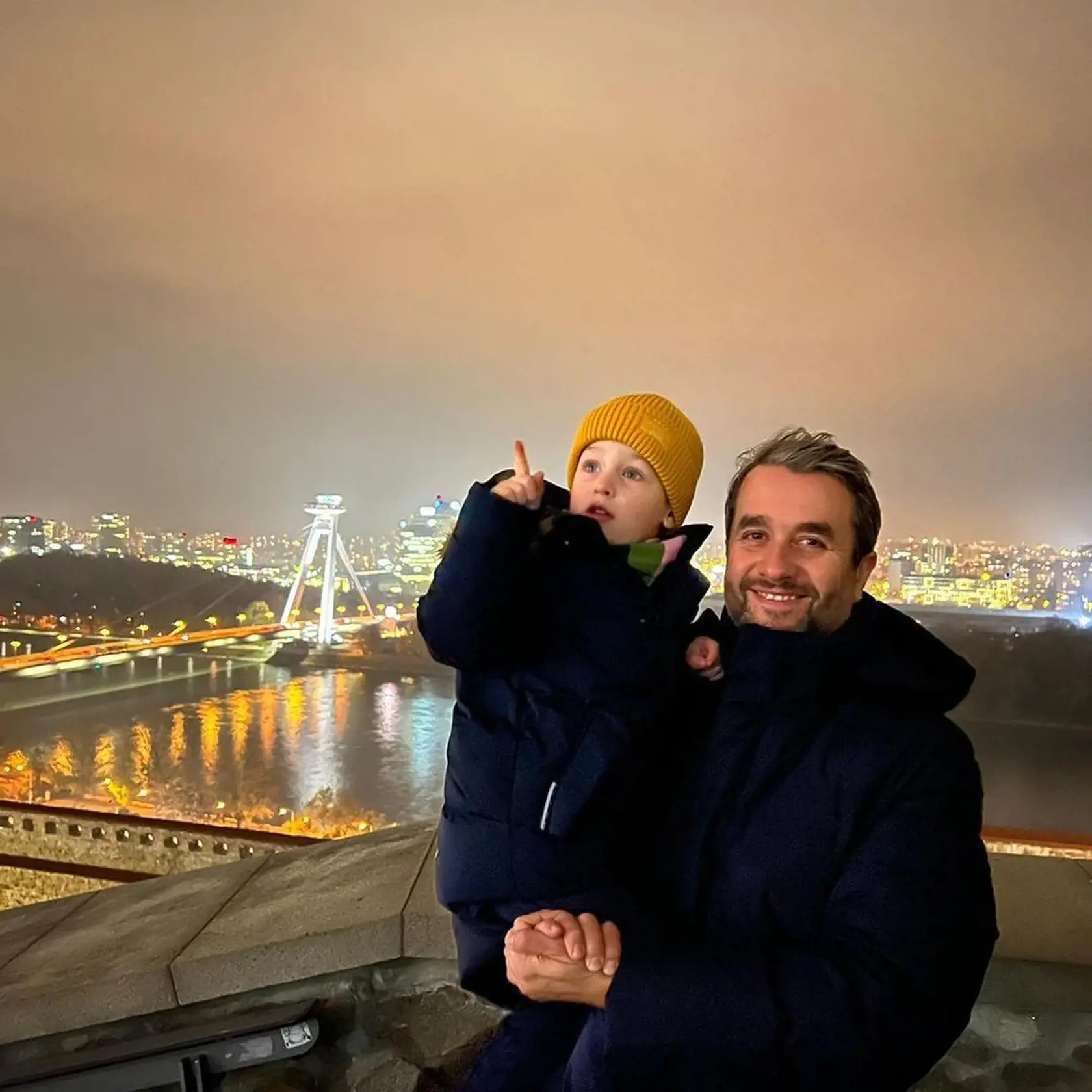 Vlado Kobielsky so synom Krištofom.