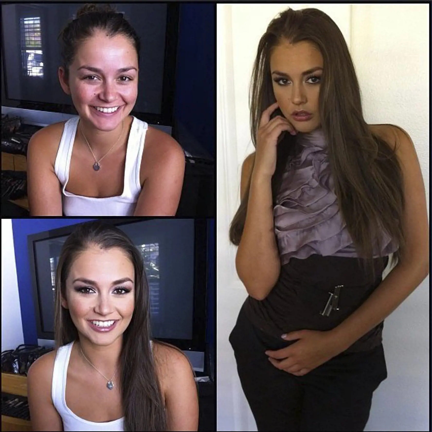 Pornoherečky bez mejkapu.