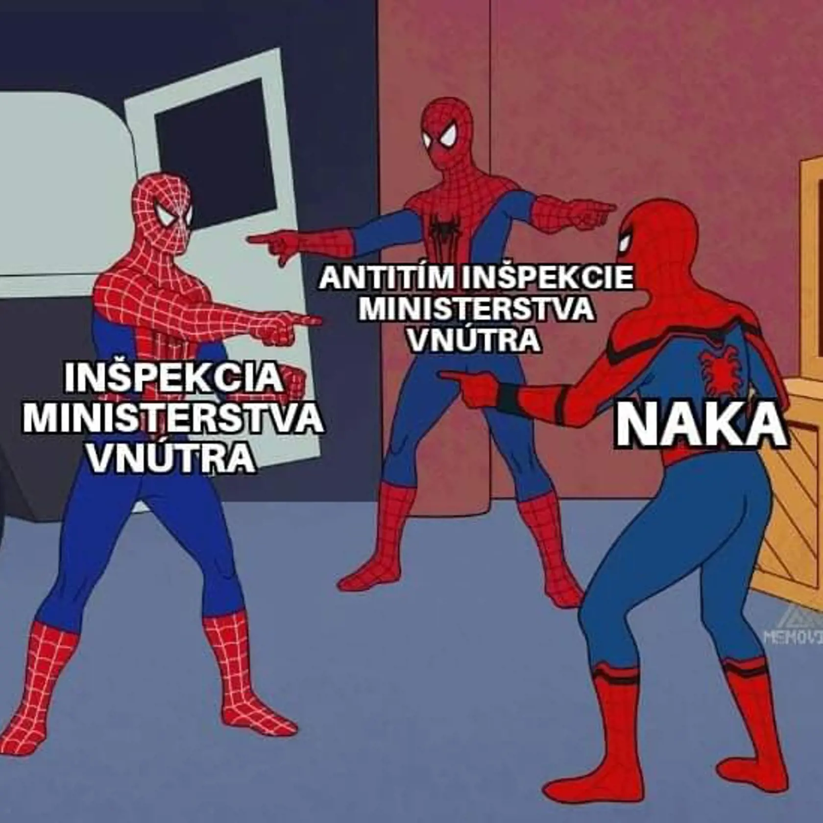 Aj takto to vraj vyzerá v bezpečnostných zložkách Slovenskej republiky...