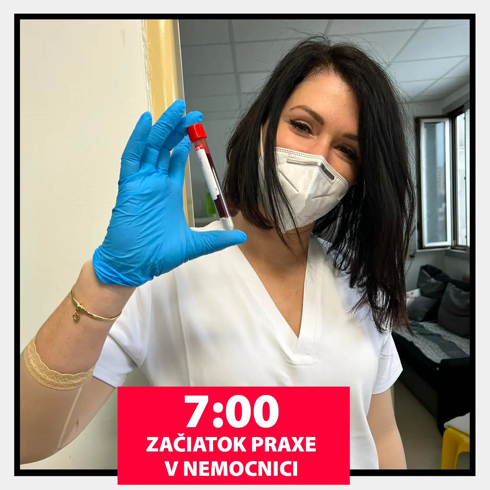 Poslankyňa Jana Bittó Cigániková študuje ošetrovateľstvo a preto musí chodiť na prax. Stíha pritom aj rokovania parlamentu.