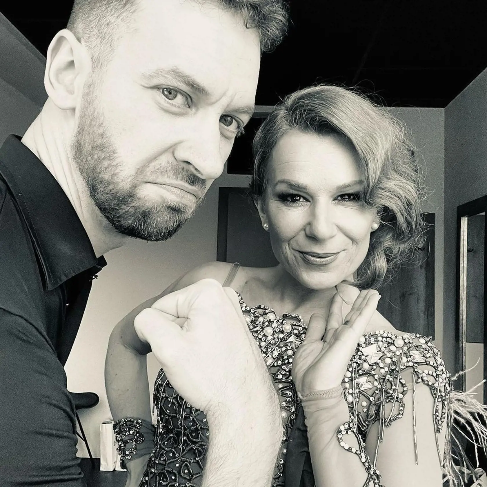 Helena Krajčiová s tanečným partnerom