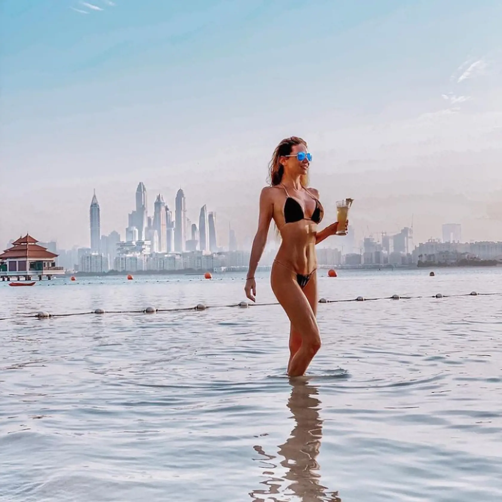 Andrea Verešová si užíva teplo a exotiku na dovolenke v Dubaji.
