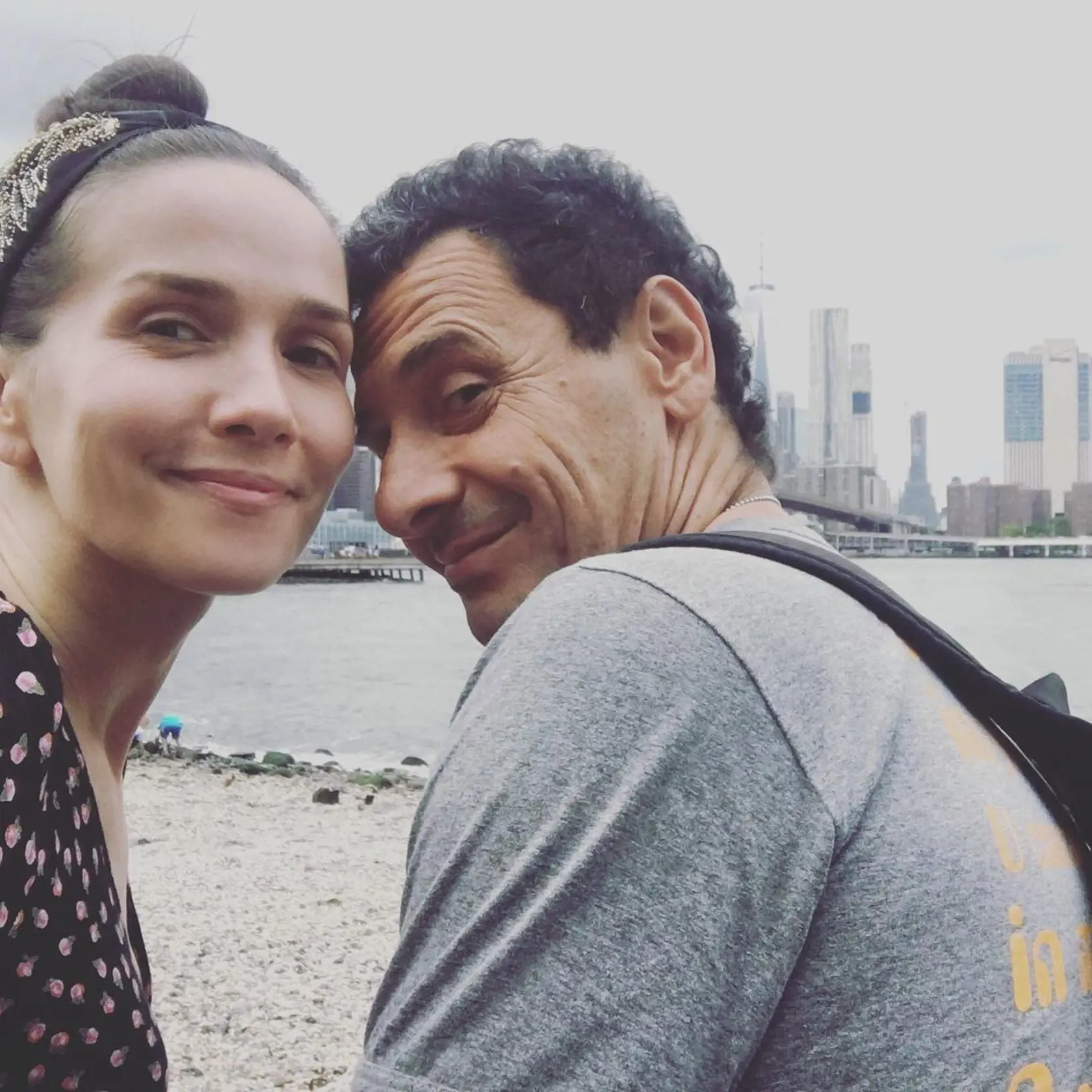 Natalia Oreiro s manželom, hudobníkom Ricardom Mollom.