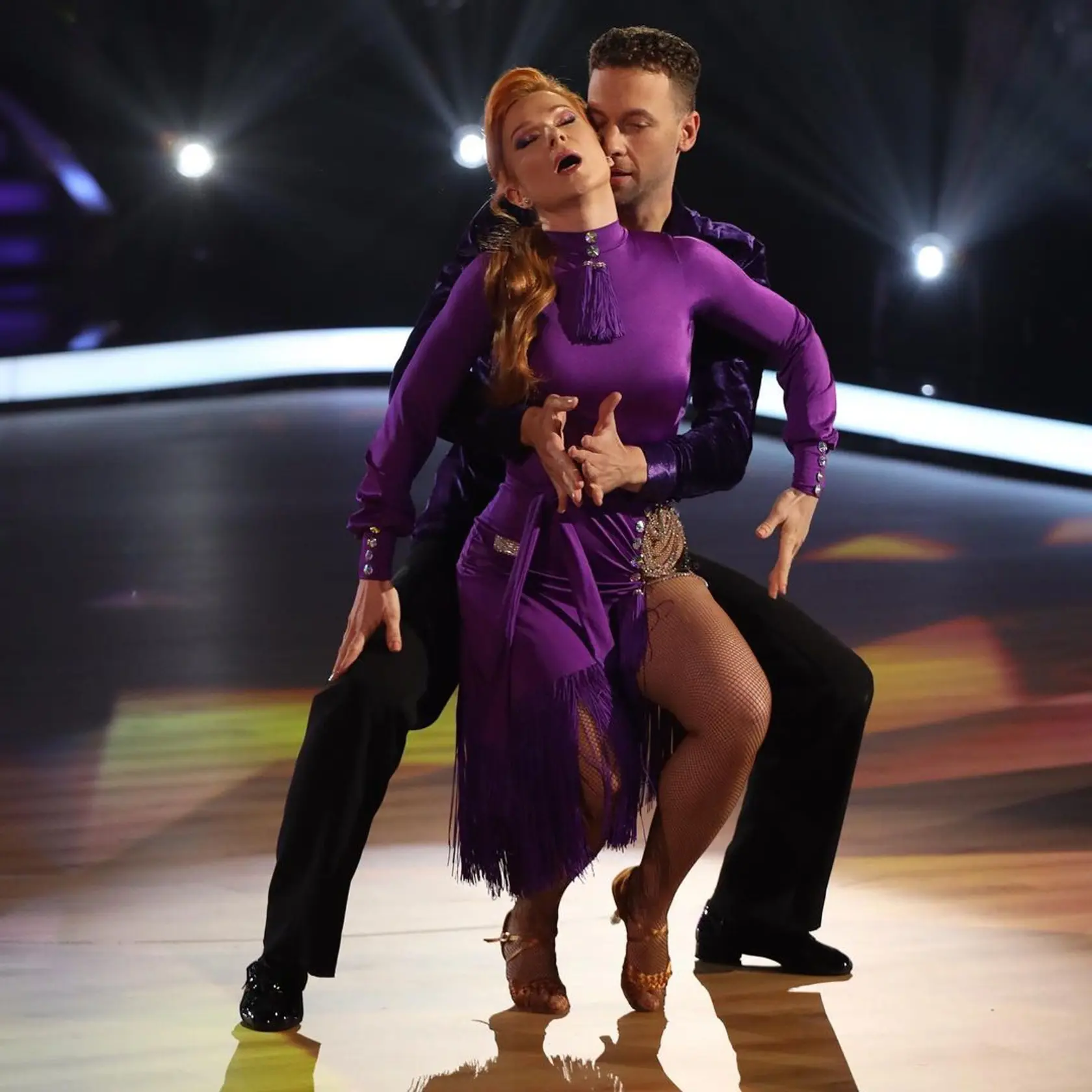 Helena Krajčiová v tanečnej šou Let´s Dance.