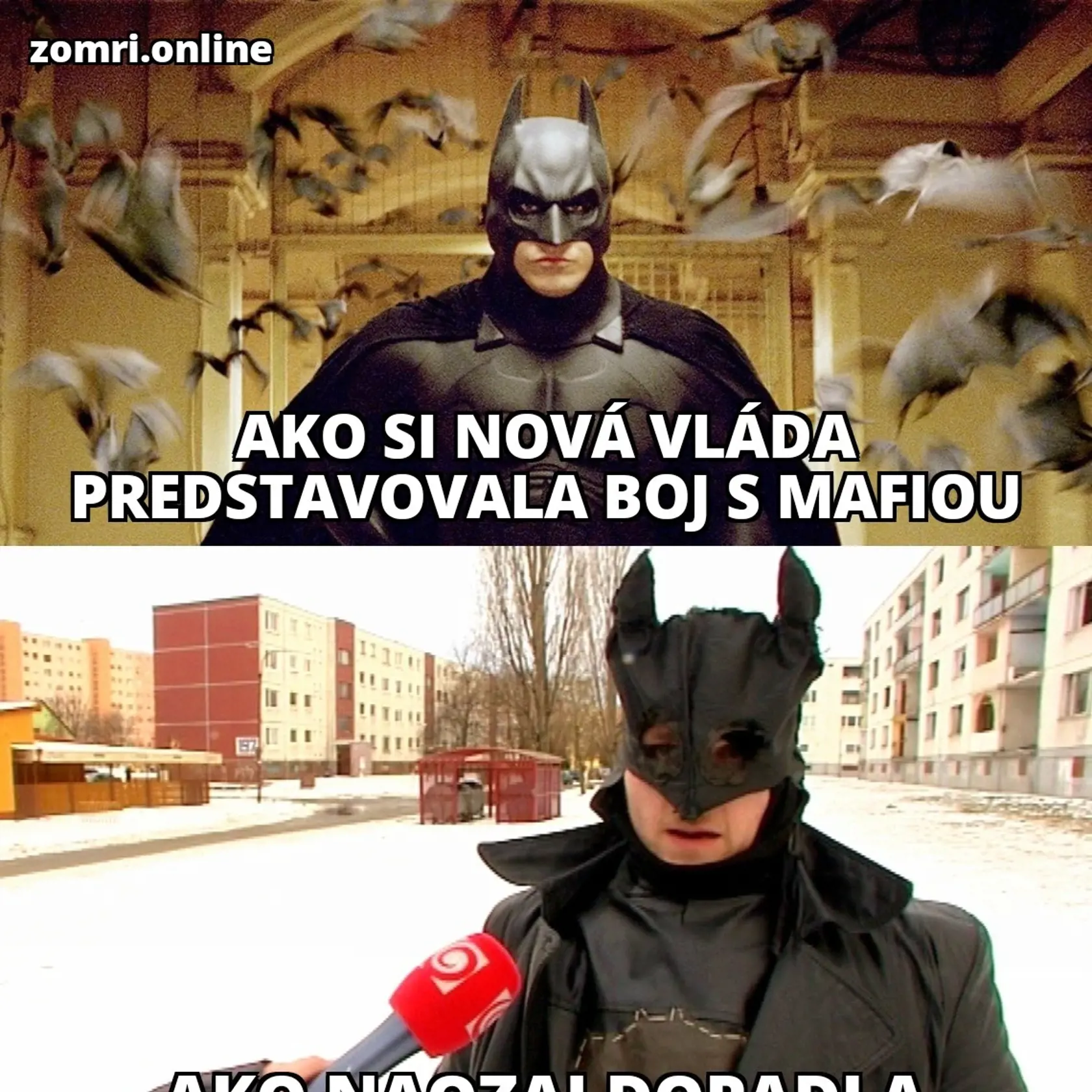 Človek mieni...