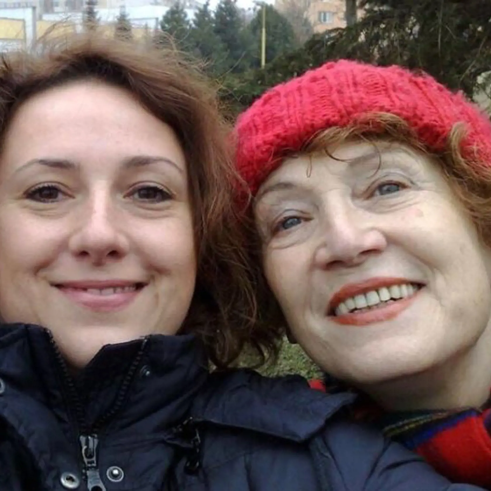 Zuzana s mamou.