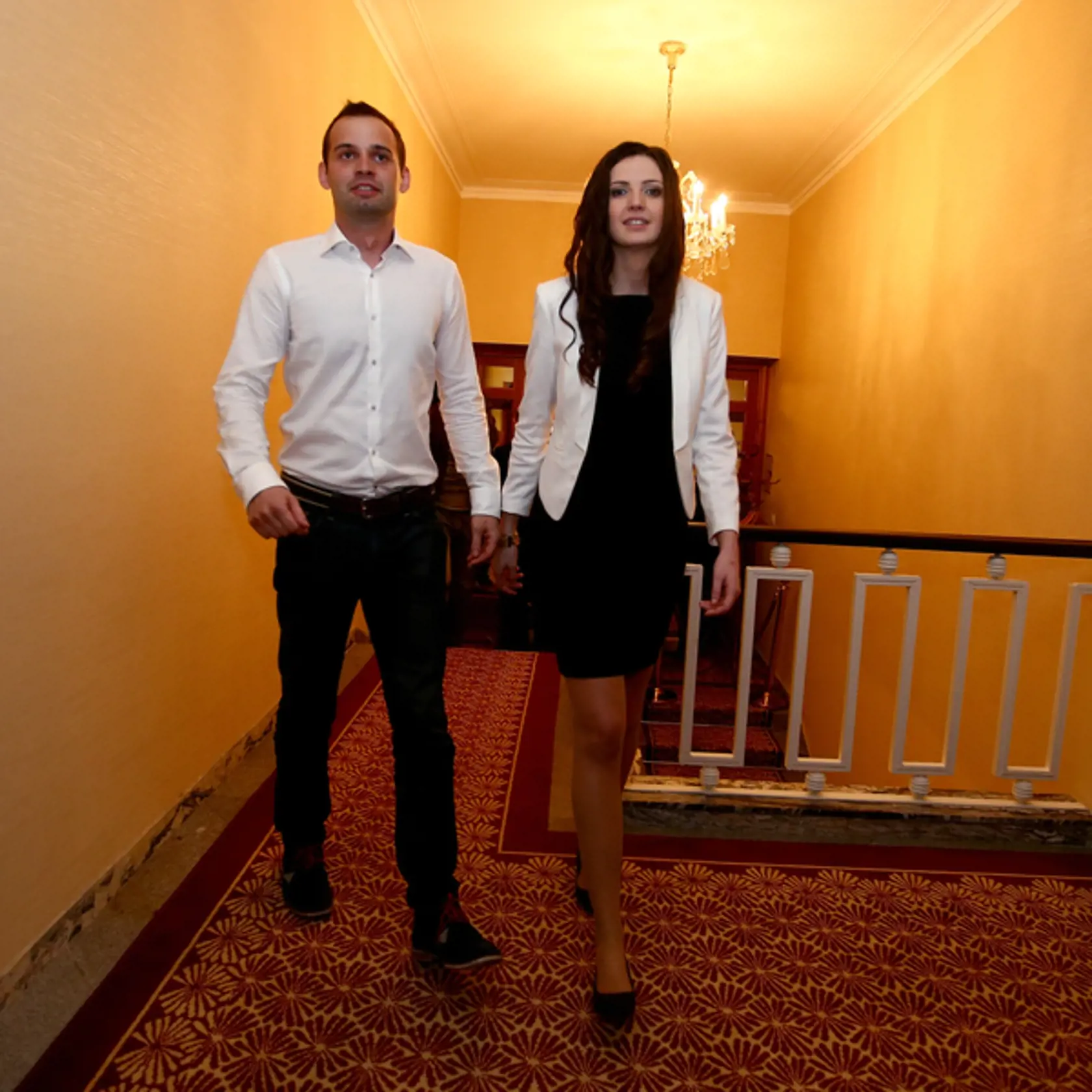 Druhé kolo prezidentských volieb 2014: Dcéra Andreja Kisku Natália.