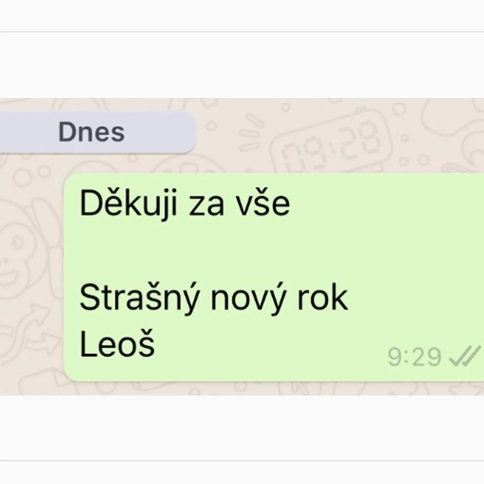 Leoš Mareš dostal naozaj netradičné prianie k novému roku