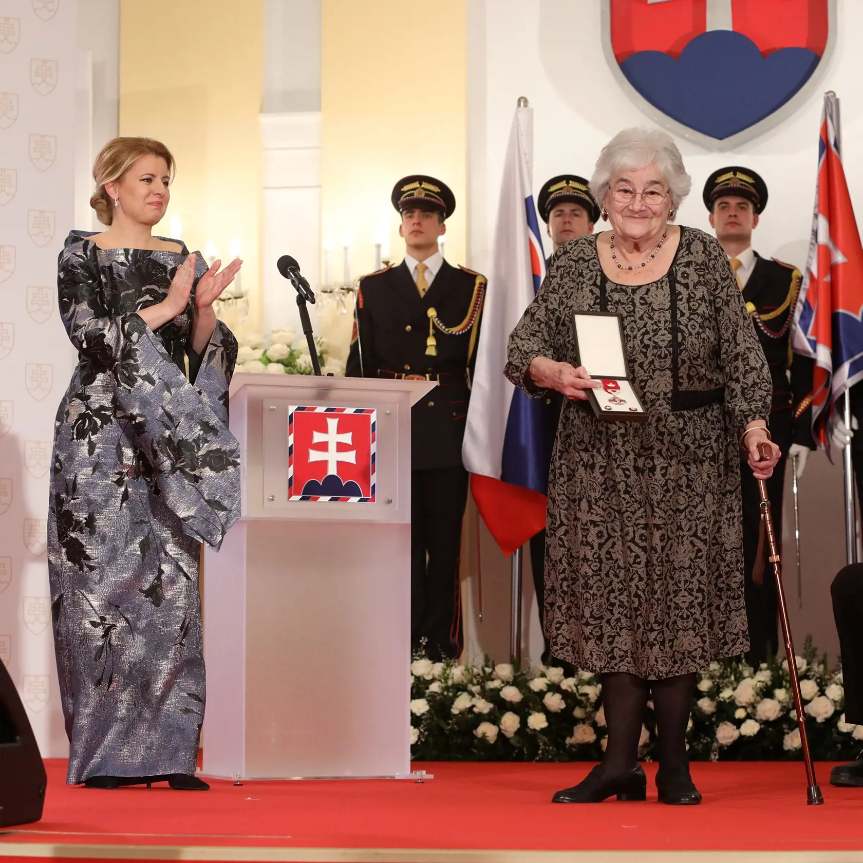 Začiatkom roka Čaputová odovzdala vyznamenania viacerým významným osobnostiam Slovenska.