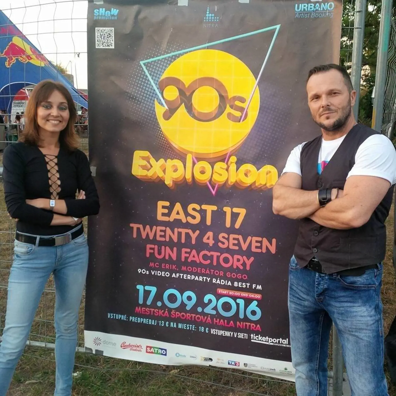 Spevácke duo Erik Aresta a Ivana Poláčková