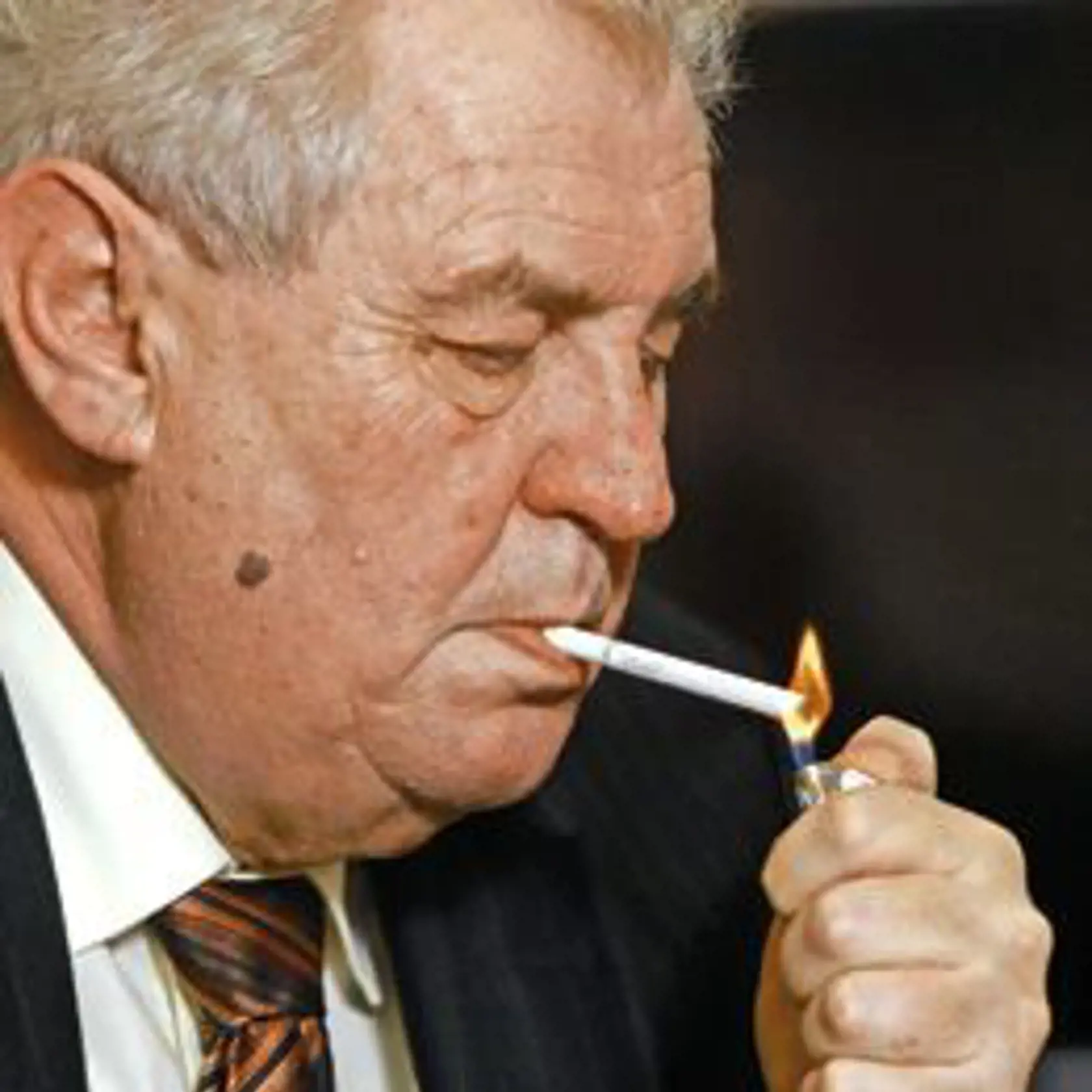 Český prezident Miloš Zeman