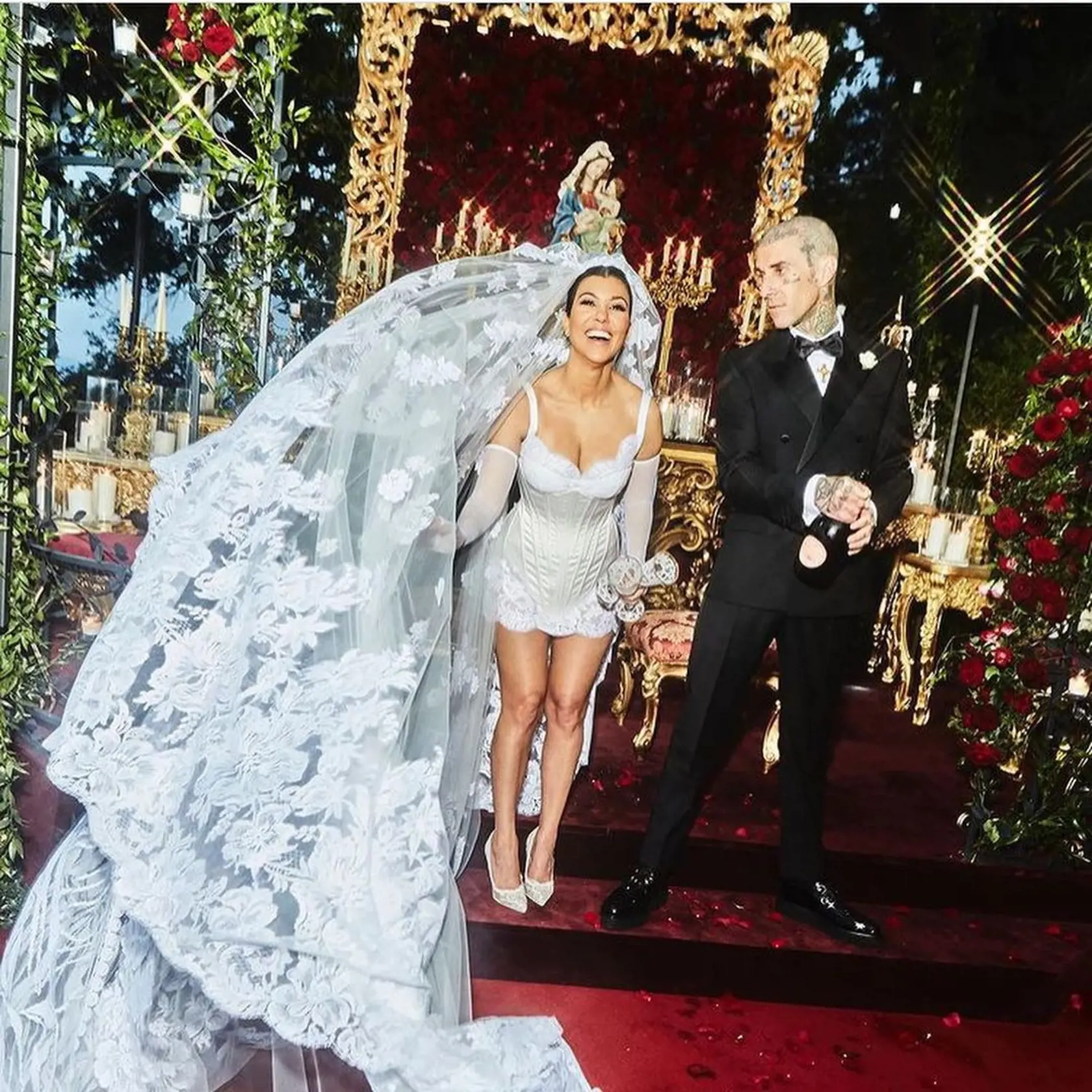Kourtney Kardashian a Travis Barker