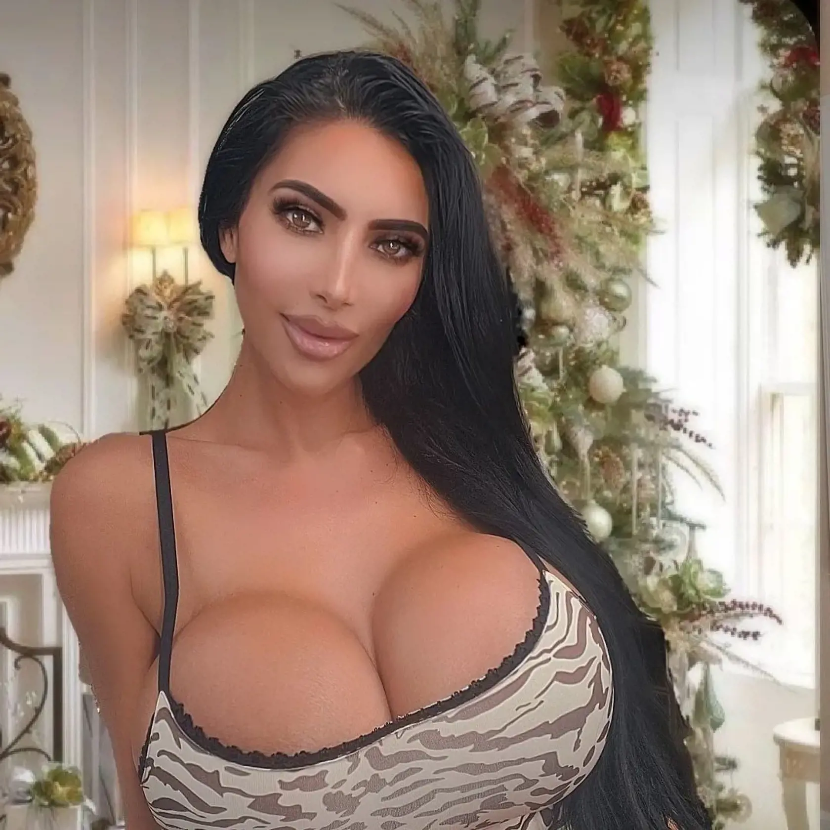 Ashten bola dvojníčkou Kim Kardashian.