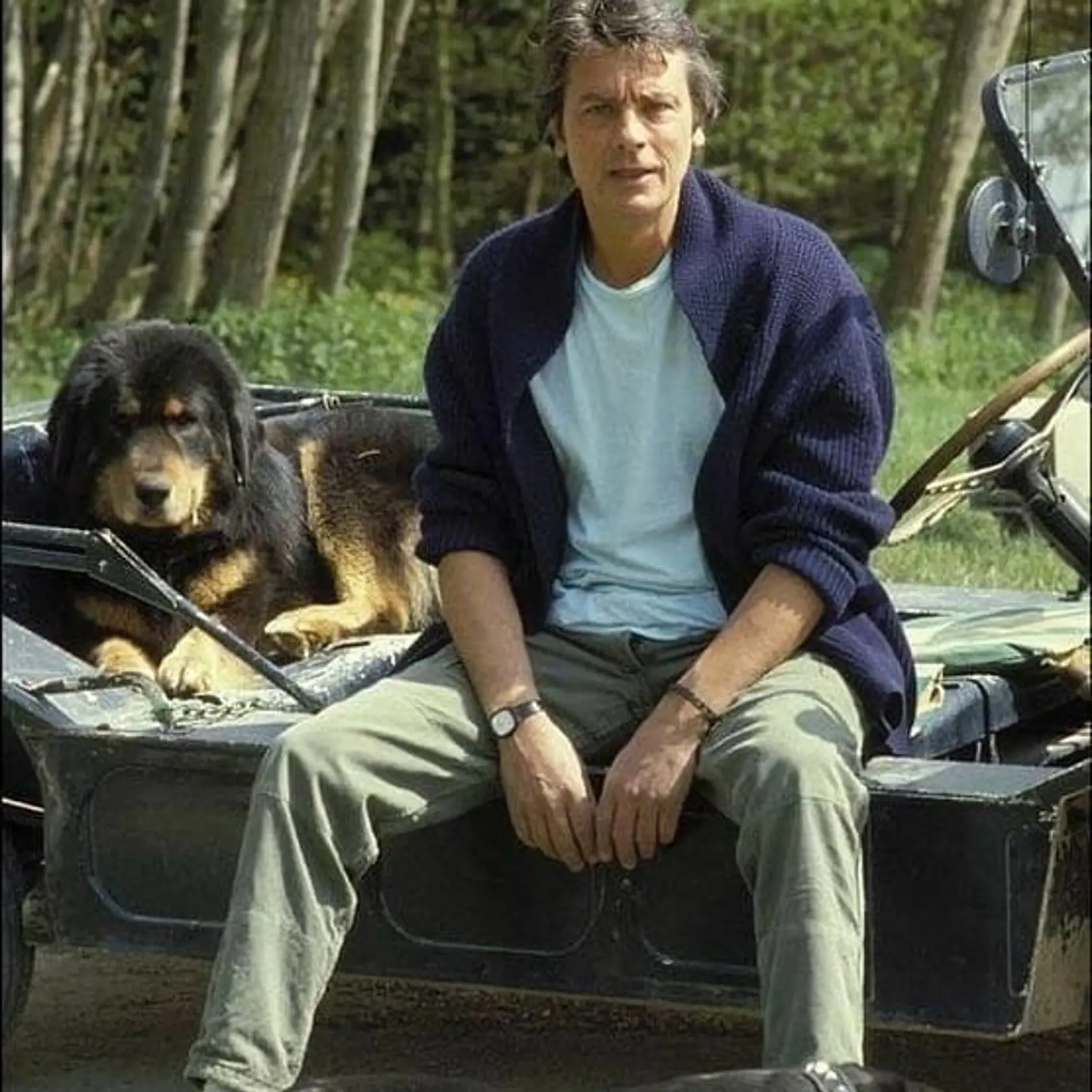Alain Delon bojoval za práva zvierat.