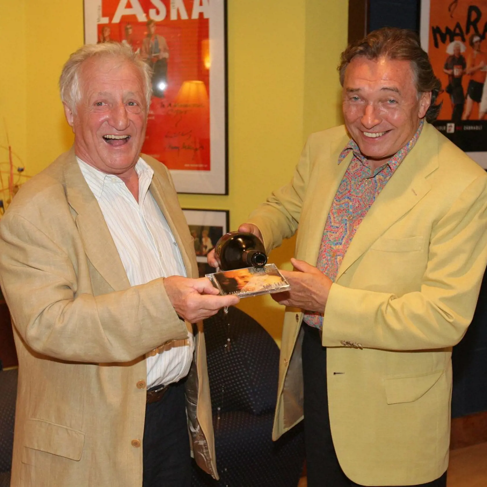 Pavel Bobek a Karel Gott