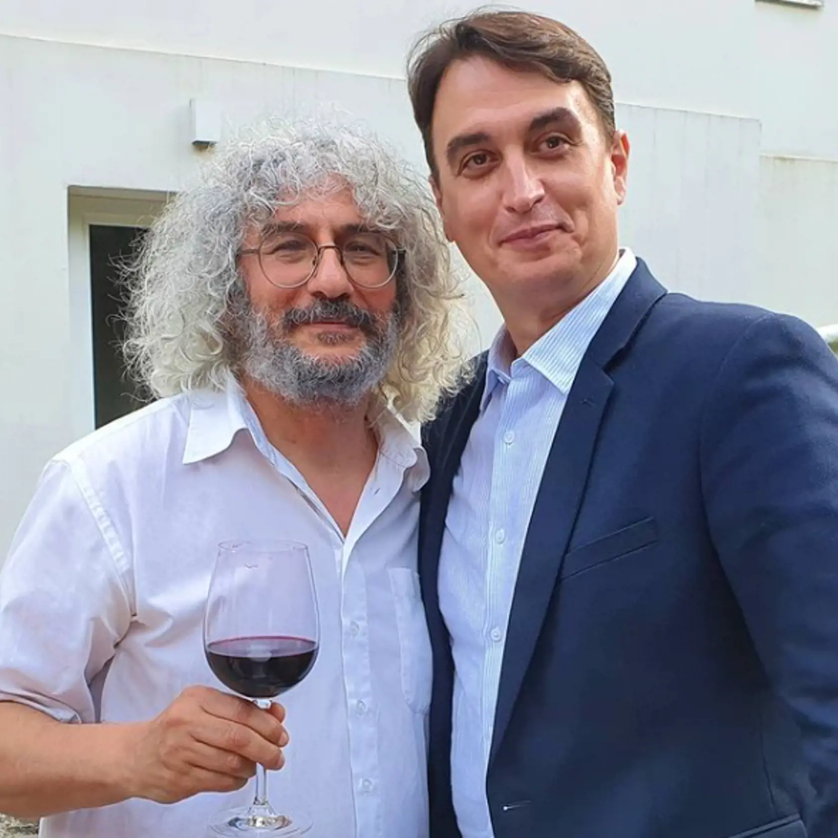 Juraj Rizman a politológ Grigorij Mesežnikov.