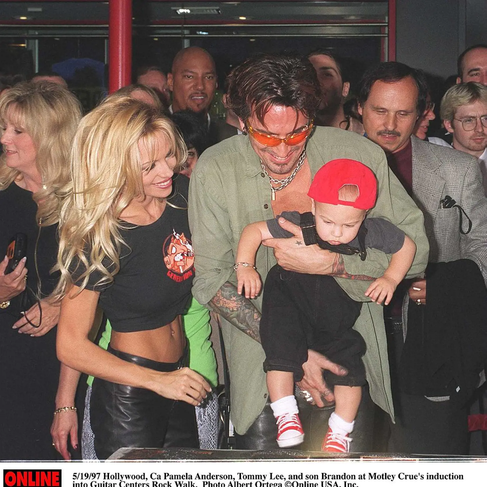 Tommy Lee s Pamelou Anderson a ich synom.