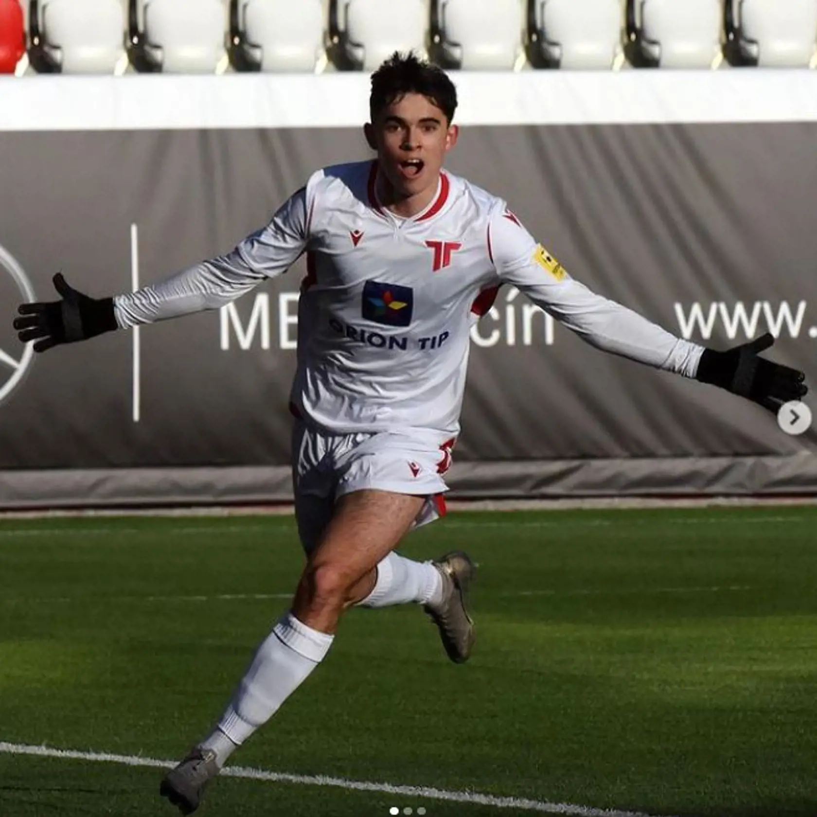 Lucas Demitra zdedil po otcovi športový talent a bojovnosť.