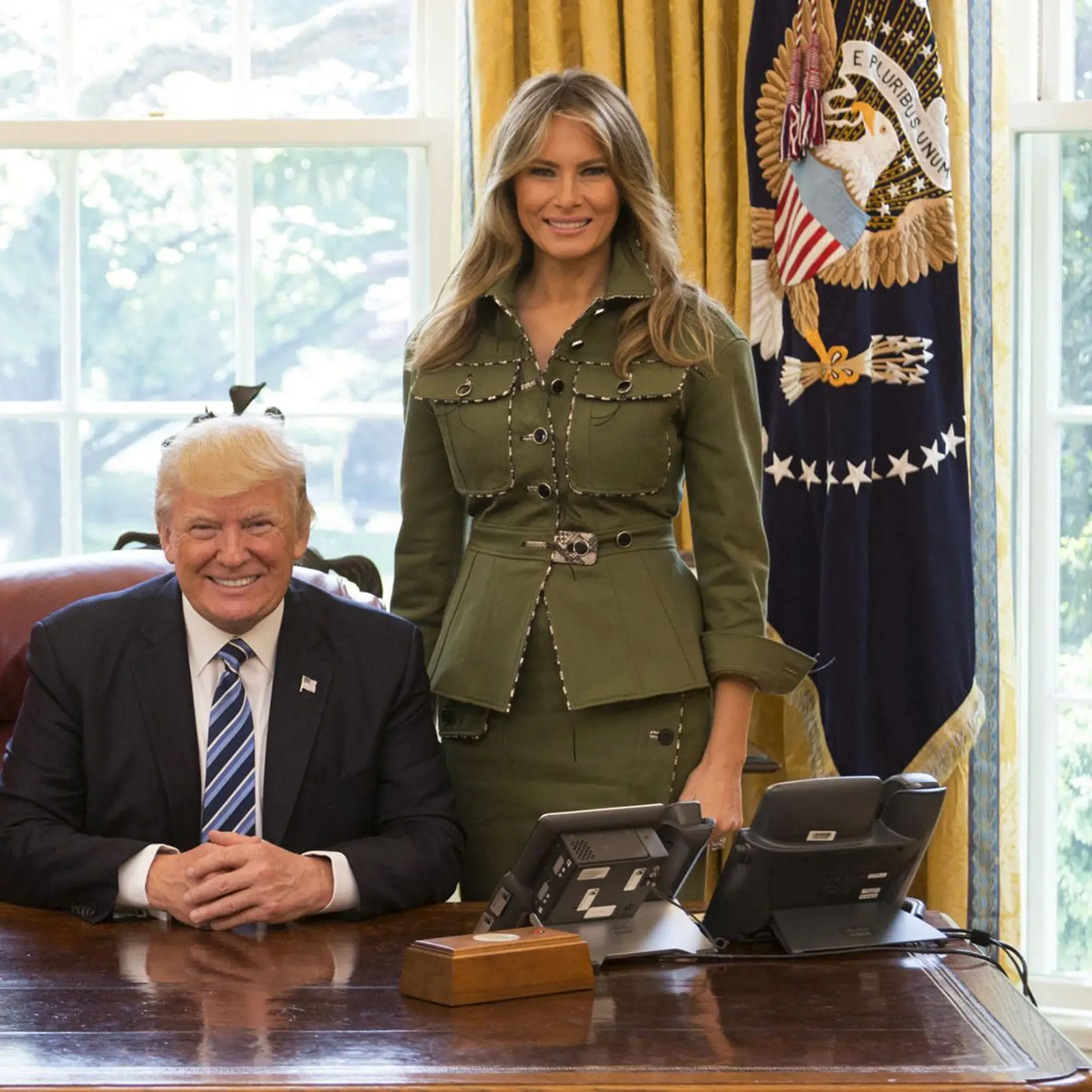 Donald Trump a Melania Trumpová