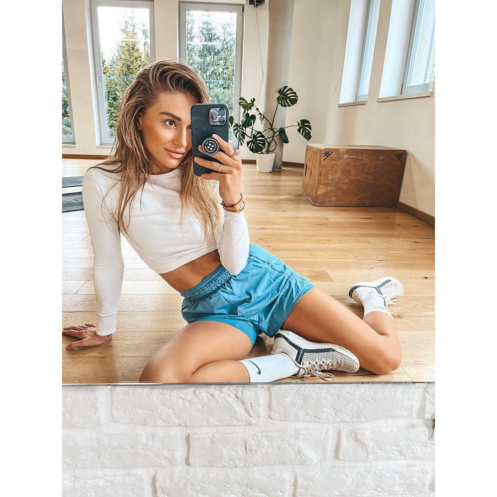 Tatiana počas tréningov