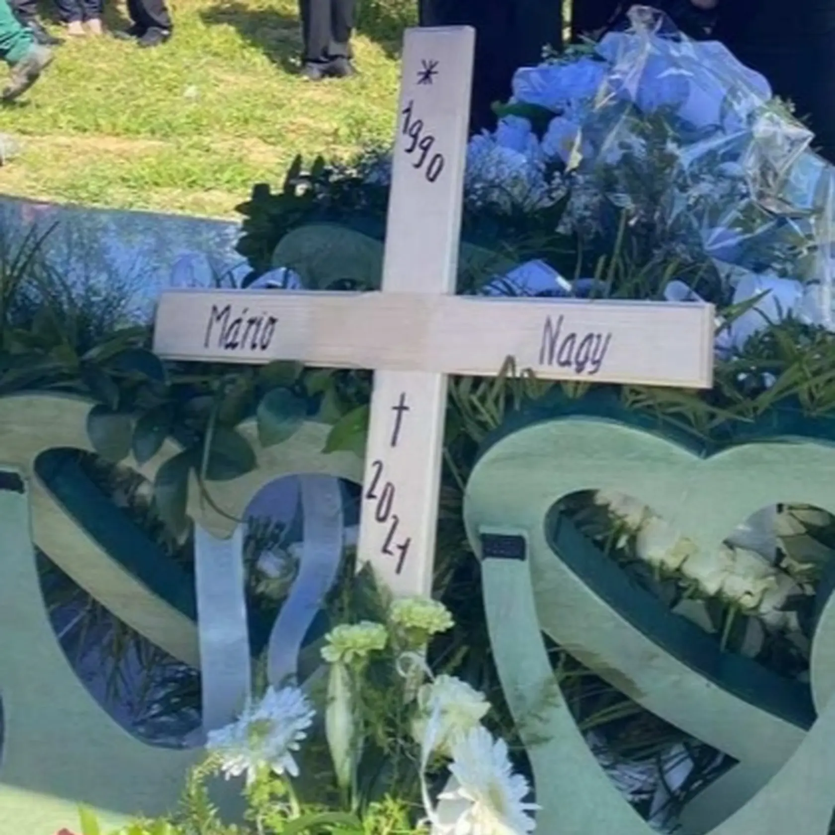 Pohreb tragicky zosnulého posunovača Mária Nagya (†31) z Košíc. 