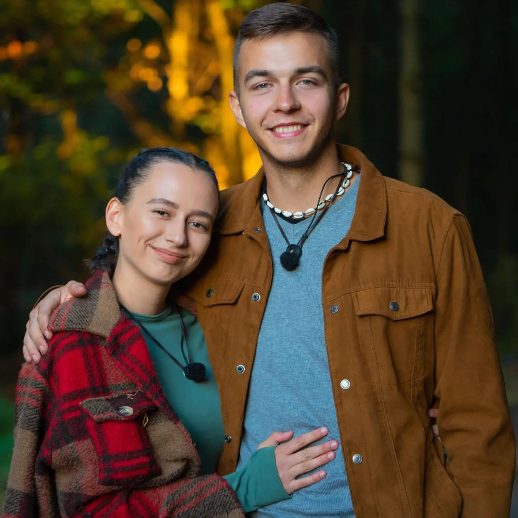 Alexandra a Tamás ešte ako šťastný farmársky párik.
