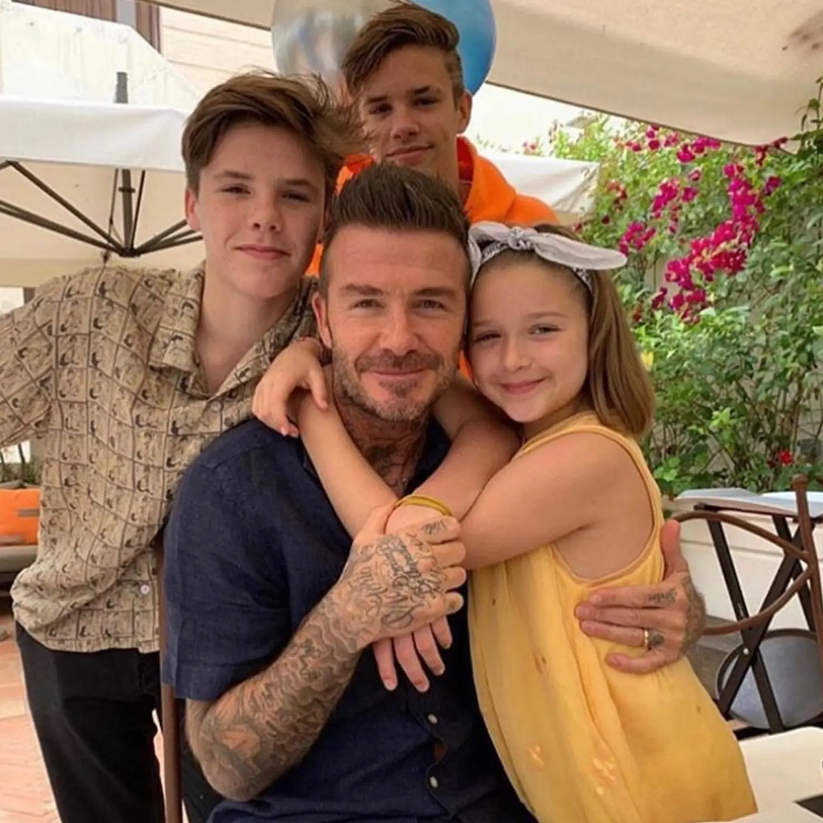 Malá Harper Beckham oslavovala 7 rokov.