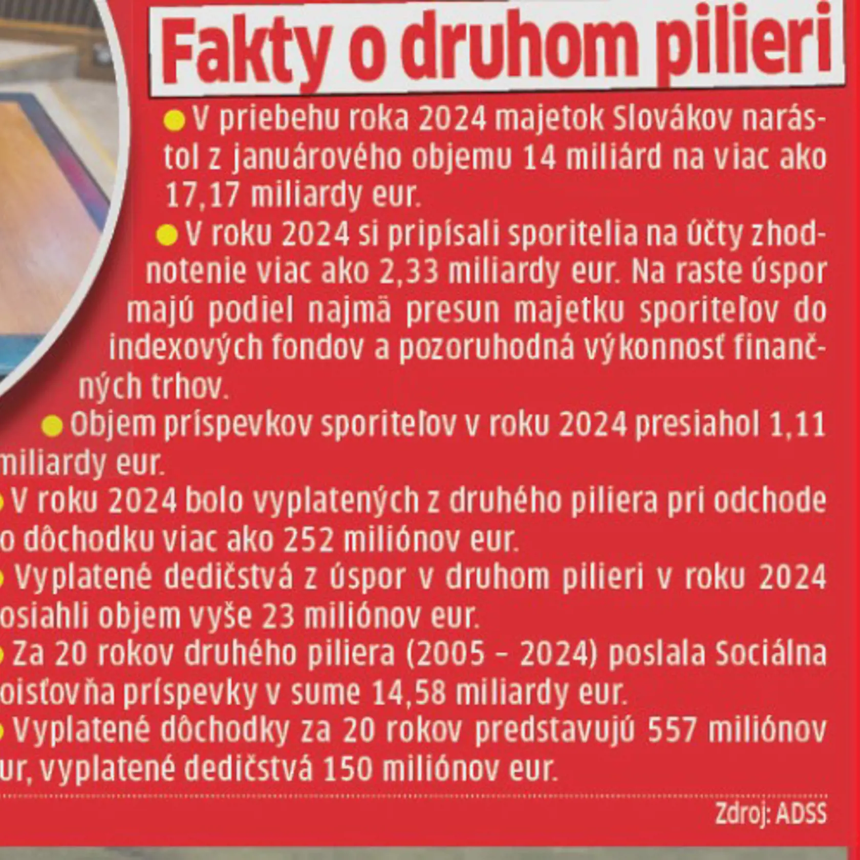 Fakty o druhom pilieri.