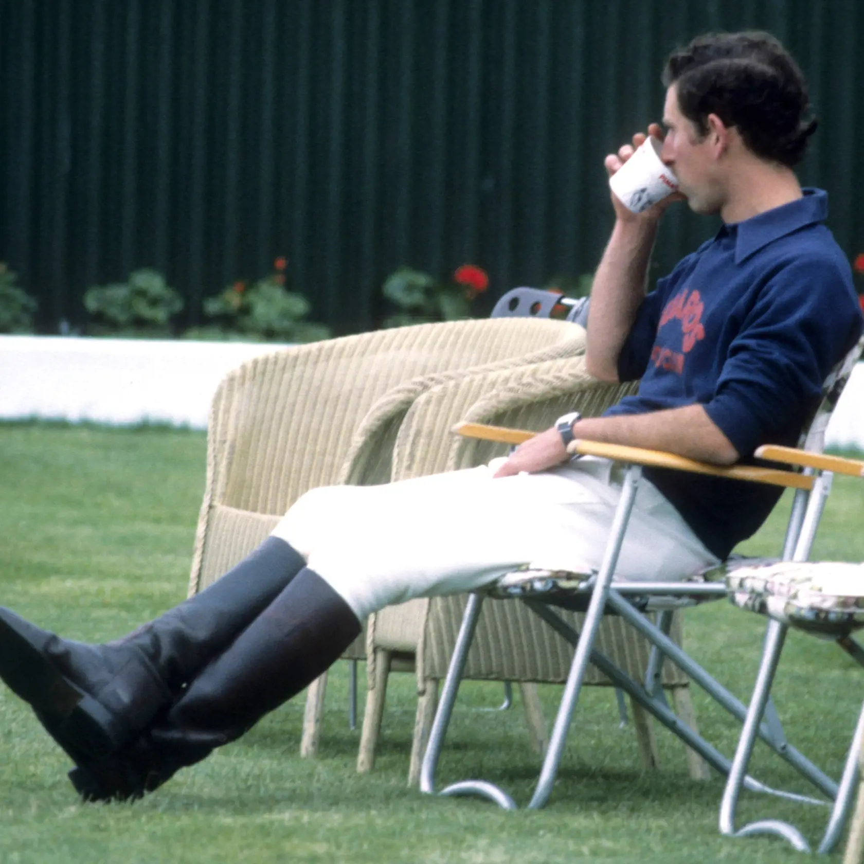 Royals attend Guards Polo Club - June 10, 1981